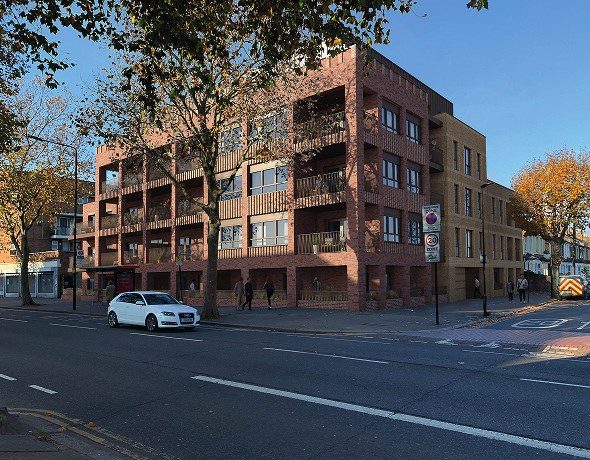 Hopgate House residential block, E6